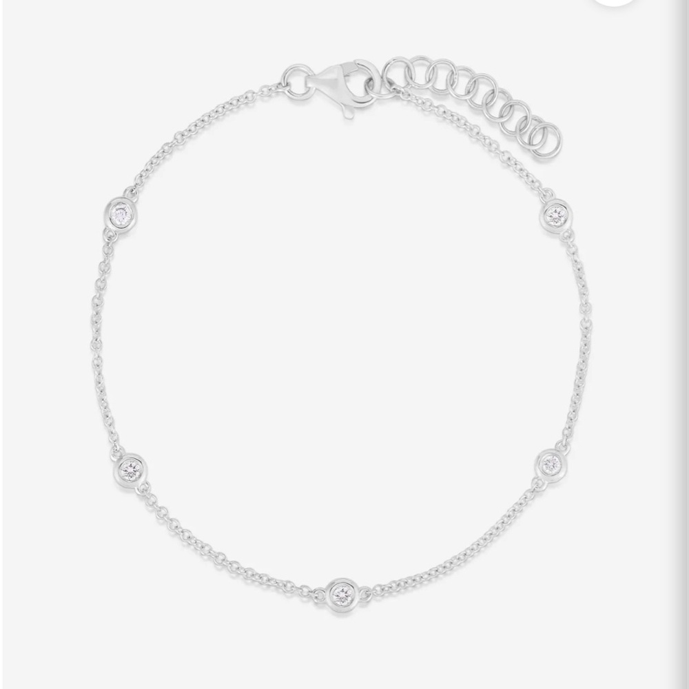 Ring Concierge Diamond bezel station bracelet